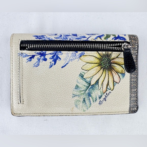 Brighton Floral Neera Leather Wallet - Picture 2 of 6
